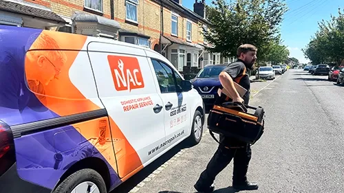 NAC engineer on a call-out near Queens Park